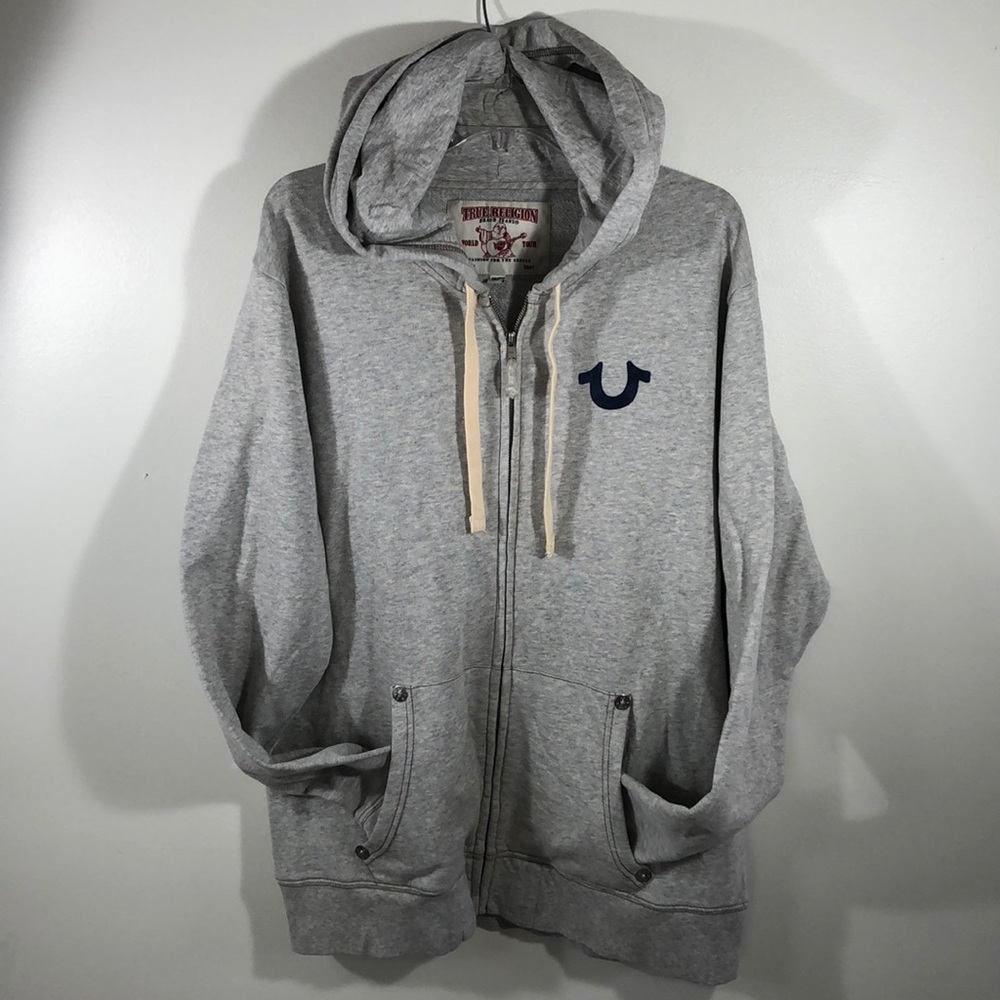 Authentic True Religion Pull Over Sweater Size XL